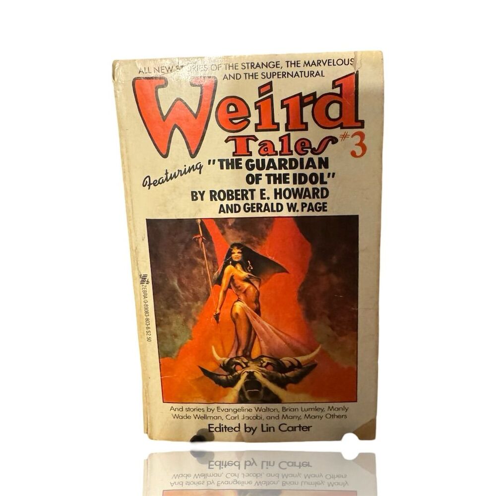Weird Tales #3 1981 Horror Supernatural Robert E. Howard Gerald W. Page